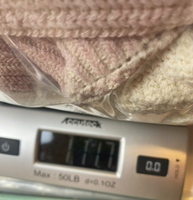 Load image into Gallery viewer, Sundance Sweater Womens Small Beige Lavender Ombre Oversized Nylon Spandex Lady