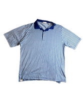 Load image into Gallery viewer, Peter Millar Shirt Adult 2XL XXL Blue Preppy Crown Performance Golf Polo Mens