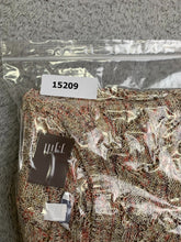 Load image into Gallery viewer, J Jill Sweater Women Large Pebble Malt Diamond Pointelle Knit Oversized Boxy NWT