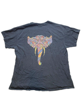 Load image into Gallery viewer, VTG Elephant Shirt Adult Extra Large Paisley Head Artsy Rosamond Gifford Zoo Men