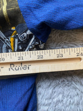 Load image into Gallery viewer, VTG Paradise Found Shirt Adult Medium Blue Hawaiian Tiki Tavern Motorcycle Mens