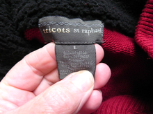 Load image into Gallery viewer, Tricots St Raphael Sweater Adult Large Henley Collar Sherpa Lined Outerwear Mens