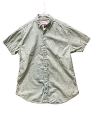 Load image into Gallery viewer, Drill Clothing Shirt Adult Medium Mint Green Button Up AOP Pineapple Casual Mens