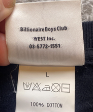 Load image into Gallery viewer, Billionaire Boys Club Shirt Adult Medium Black Astronaut Logo Spell Out Mens