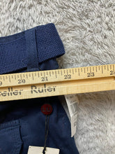 Load image into Gallery viewer, Linea Uomo Pants Adult 44x34 Navy Straight Leg Baggy Cargo Hip Hop Mens NWT