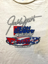 Load image into Gallery viewer, Vintage Piranaz Racing Shirt Adult Medium White NHRA POWERade Jack Wyatt Y2K Men