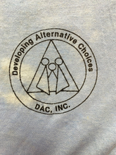 Load image into Gallery viewer, Vintage DAC Inc Shirt Womens Medium Single Stitch Back To School Bash Fun Day