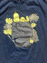 Load image into Gallery viewer, Peanuts Shirt Womens Small Navy Blue Snoopy Funny Cartoon Streetwear Ladies