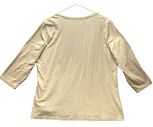 Load image into Gallery viewer, Zenergy Chicos Shirt Womens 3 (Extra Large) Glitter Rhinestones Nylon Spandex