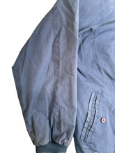 Load image into Gallery viewer, Vintage Lacoste Jacket Adult Extra Large Navy Zip Up Lined Plaid Bomber Mens