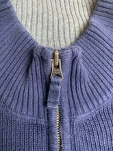 Load image into Gallery viewer, Eddie Bauer Sweater Adult Extra Large Tall Blue 1/4 Zip Mock Outerwear Knit Mens