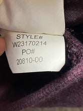 Load image into Gallery viewer, Prana Sweater Womens Medium Maroon Quilted Silverspring Oversized Pullover Lady