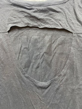 Load image into Gallery viewer, PINK Victoria’s Secret Shirt Womens Medium Black Oversized Cut Out Open Back