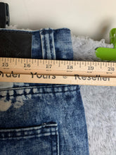 Load image into Gallery viewer, Road Narrows Jeans Adult 34x31 Blue Beached Distressed Punk Rock Denim Mens