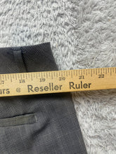 Load image into Gallery viewer, Alan Flusser Pants Adult 38x32 Gray Pleated Straight Leg Viscose Golf Dress Mens