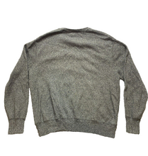 Load image into Gallery viewer, Ralph Lauren Sweater Adult Large Heather Gray Oversized Red Pony Knitted Mens