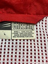 Load image into Gallery viewer, Vintage Cheetah By Mervyns Jacket Adult Large Navy Red Windbreaker Full Zip Mens