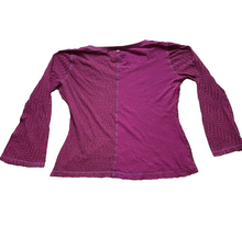 Load image into Gallery viewer, Prana Shirt Womens Large Purple Geometric Zanita Flowy Blouse Casual Ladies