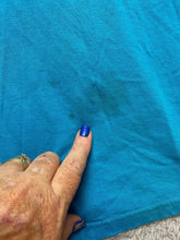 Load image into Gallery viewer, VTG Roller Skating Shirt Adult Large Teal Blue Skate Center Rink Polo Starlite