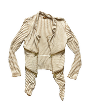 Load image into Gallery viewer, Belldini Sweater Womens Medium Open Front Cardigan Waterfall Asymmetric Viscose