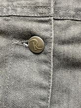 Load image into Gallery viewer, Roaman's Jacket Womens 30W Charcoal Denim Button Up Jean Shacket Plus Ladies
