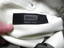 Load image into Gallery viewer, Haggar Pants Adult 42x30 Black Label Flat Front Straight Leg Casual Dress Mens