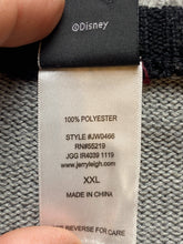 Load image into Gallery viewer, Mickey Mouse Sweater Womens 2XL XXL Black Gray Plaid Bow Disney Outerwear Ladies