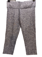 Load image into Gallery viewer, Victoria's Secret Pink Leggings Womens Medium Heather Black Ultimate Crop Ladies