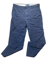 Load image into Gallery viewer, POLO Ralph Lauren Pants Adult 36x30 Blue Preston Trouser Straight Leg Dress Mens