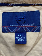 Load image into Gallery viewer, PHAT FARM Shirt Adult 2XL XXL Golden Tan Classic American Flava Embroidered Mens