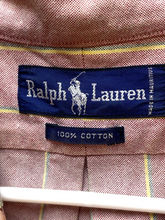 Load image into Gallery viewer, Ralph Lauren Shirt Adult 16.5/35 (2XL) Cranberry Button Up Flesh Pony Casual Men
