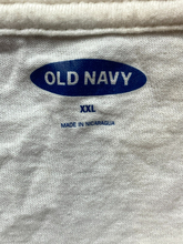 Load image into Gallery viewer, Budweiser Shirt Adult 2XL White King Of Beer Retro Anheuser Busch Old Navy Mens