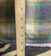 Load image into Gallery viewer, STOIC Shirt Adult Large Green Gray Button Up Flannel Plaid Pocket Shacket Mens