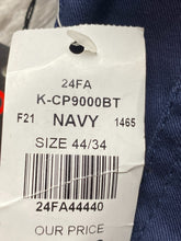 Load image into Gallery viewer, Linea Uomo Pants Adult 44x34 Navy Straight Leg Baggy Cargo Hip Hop Mens NWT