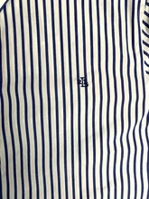 Load image into Gallery viewer, Lauren Ralph Lauren Shirt Adult Extra Large White Purple Striped Stretch LRL Men