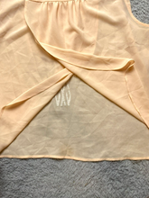 Load image into Gallery viewer, Ariat Shirt Womens Extra Large Peach Oversized Embroidery Boho Peasant Ladies