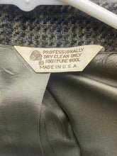 Load image into Gallery viewer, Anderson Little Sport Coat Mens Large Tweed Houndstooth Wool USA Suit Blazer