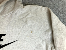 Load image into Gallery viewer, Nike Sweatshirt Adult Large Gray Swoosh Logo Hoodie Sweater Pullover Pocket Mens