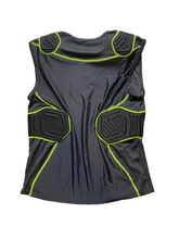 Load image into Gallery viewer, Champro Shirt Adult Extra Large Black Bull Rush Football Compression Padded Mens