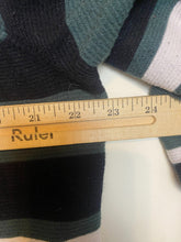 Load image into Gallery viewer, Torrid Dress Womens 4 Black Hunter Green Ribbed Knit Rayon Nylon Sweater Bodycon