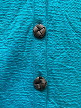 Load image into Gallery viewer, Soft Surroundings Jacket Womens 2XL Turquoise Button Up Spandex Stretch Tunic