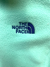 Load image into Gallery viewer, The North Face Jacket Womens Extra Small Mint Green Fleece 1/4 Zip Pullover