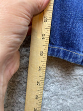 Load image into Gallery viewer, CPI Projections Jeans Womens 40x25 Blue Denim Ankle Slit Capri Tapered Ladies