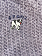 Load image into Gallery viewer, Big Dogs Shirt Adult Large Navy Blue Faded Preppy Embroidered Logo Golf Polo Men