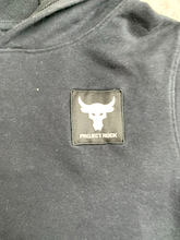 Load image into Gallery viewer, Under Armour Sweatshirt Youth Medium Black Project Rock Loose Hoodie Boys