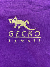 Load image into Gallery viewer, VTG Gecko Hawaii Shirt Adult Large Purple Honolulu Streetwear Skater USA Mens