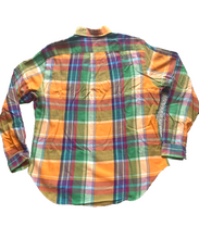 Load image into Gallery viewer, Ralph Lauren Shirt Adult Extra Large Classic Fit Plaid Button Up Pony Rainbow