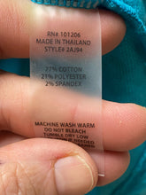 Load image into Gallery viewer, Soft Surroundings Jacket Womens 2XL Turquoise Button Up Spandex Stretch Tunic