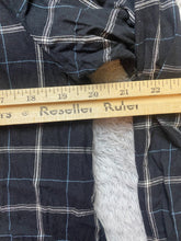 Load image into Gallery viewer, J Jill Shirt Womens Medium Black Windowpane Tunic Oversized Casual Blouse Ladies