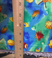 Load image into Gallery viewer, Cotton Club Scrub Top Womens 1X AOP Seashellcore Seashells Medical Shirt Plus